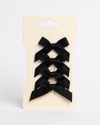 Set of 4 ribbon hair clips