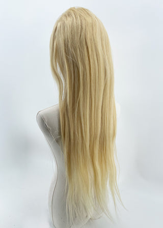 Blonde lace front human hair wig